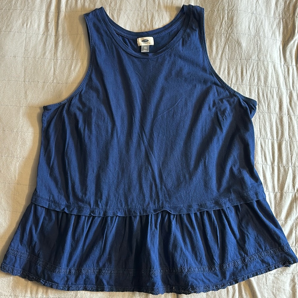 Sleeveless Old Navy peplum